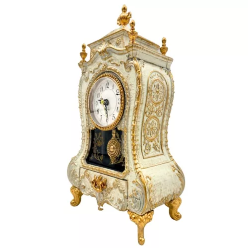 Ceas decorativ MMM, 17 x 9 x 32 cm, stil vintage