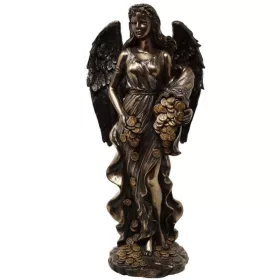   Figurină decorativa Mayer Chess MC-9633, cupru și rășină, înălțime 29 cm, lățime 12 cm, stil clasic