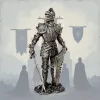 Figurină decorativa Mayer Chess MC-23053, rășină și metal, înălțime 30 cm, stil modern, clasic
