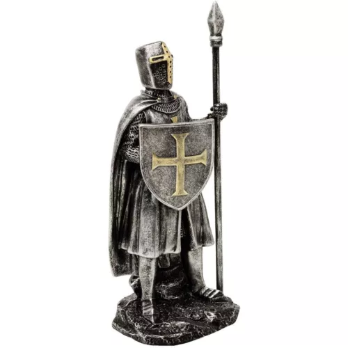Figurină decorativa Mayer Chess MC-23080, rășină și metal, înălțime 20 cm, stil clasic
