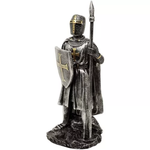 Figurină decorativa Mayer Chess MC-23080, rășină și metal, înălțime 20 cm, stil clasic
