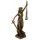 Figurina Themis Giftdeco MC-90184, rasina cu finisaj bronz, 20 cm