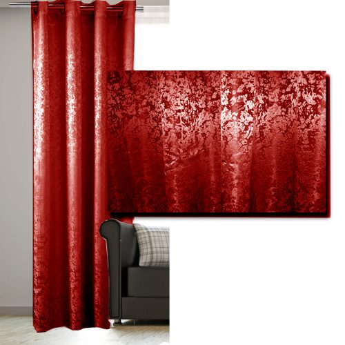 Draperie Luan Jemidi, 140 x 245 cm, Rosu, Poliester, 55266.09.02