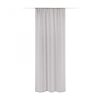 Draperie CottonLook cu rejansa Jemidi, 140 x 245 cm, Gri, Poliester, 55268.15