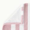 Prosop de plaja Homelevel, 90 x 180 cm, Roz / Alb, Bumbac / Poliester, 54897.01.10
