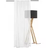 Draperie transparenta Jemidi, 140 x 245 cm, Alb, Poliester, 55284.02.01