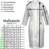 Halat de baie Waffle Pique unisex Homelevel, M, Albastru, Bumbac organic, 54916.04.2