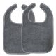 Set 2 Bavete copii Jemidi, 49 x 30 cm, Gri, Bumbac organic, 54887.02.22