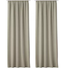   Set 2 Draperii Lola cu rejansa Jemidi, 140 x 250 cm, Bej, Poliester, 55308.11.02