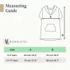 Poncho de baie pentru copii Homelevel, 6-9 ani, Albastru, Bumbac organic, 54880.17.42