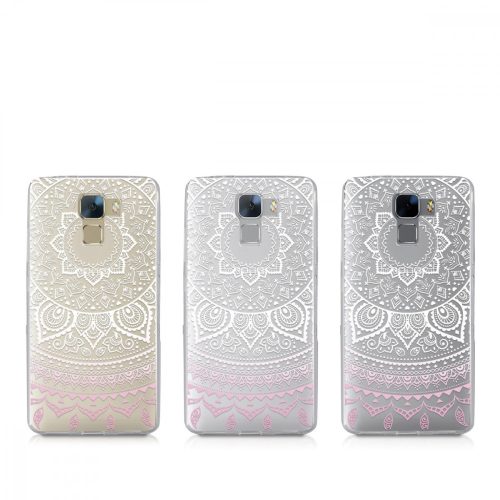 Husa pentru Huawei Honor 7, Silicon, Roz, 35164.01