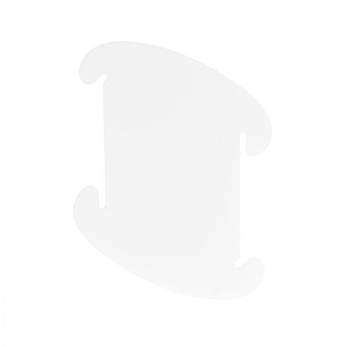 Abajur modern IQ Jigsaw 15.7 inchi/ 40 cm, Kwmobile, Alb, 39225