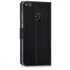 Husa pentru Huawei P9 Lite (2017), Piele ecologica, Negru, 40890.01
