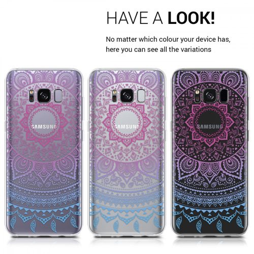 Husa pentru Samsung Galaxy S8, Silicon, Multicolor, 40977.01