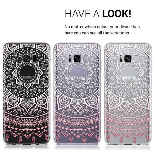 Husa pentru Samsung Galaxy S8 Plus, Silicon, Roz, 40995.05