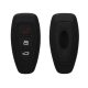 Husa Cheie Auto pentru Ford - 3 Butoane - Keyless Go, Silicon, Negru, 41621.01