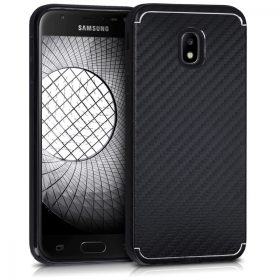   Husa pentru Samsung Galaxy J3 (2017), Silicon, Negru, 42298.01