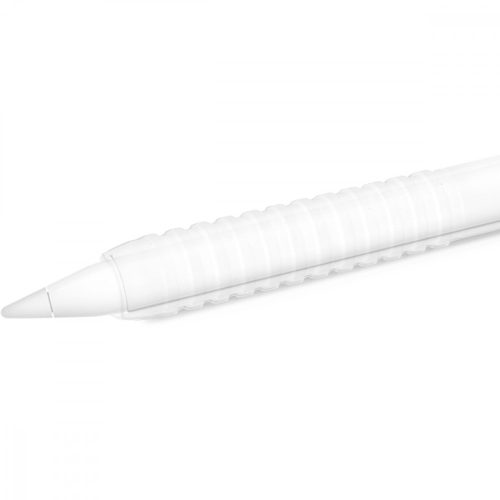 Husa de protectie pentru Apple Pencil (1. Gen), Kwmobile, Alb, Silicon, 42271.02