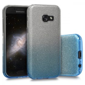   Husa pentru Samsung Galaxy A3 (2017), Silicon, Albastru, 42736.01