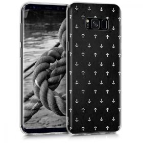   Husa pentru Samsung Galaxy S8 Plus, Silicon, Albastru, 41873.06