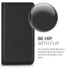 Husa pentru Blackview A7 Pro, Piele ecologica, Negru, 43717.01