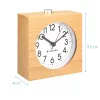 Ceas cu alarma analogic din lemn Snooze Retro, 43905