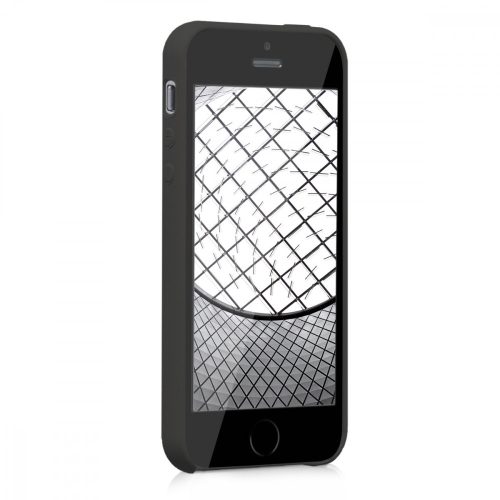 Husa pentru Apple iPhone 5 / iPhone 5s / iPhone SE, Silicon, Negru, 42766.47