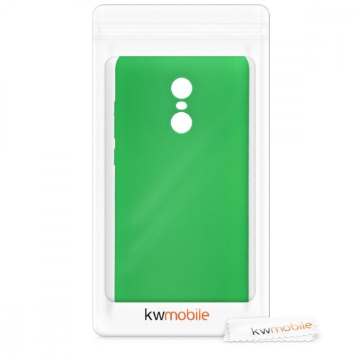 Husa pentru Xiaomi Redmi Note 4, Silicon, Verde, 44073.44