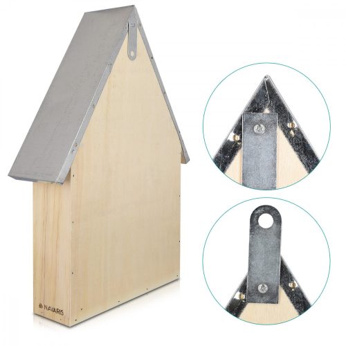 Hotel de insecte din lemn, XL, 40cm, 44340