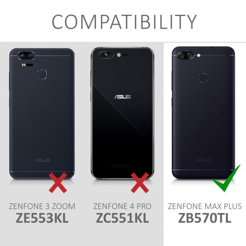 Husa pentru Asus Zenfone Max Plus, Silicon, Transparent, 44423.03