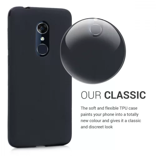 Husa pentru Alcatel 3 / 3L, Silicon, Negru, 44556.47