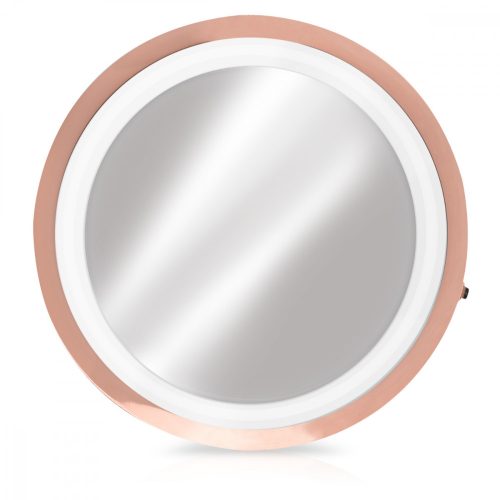 Oglinda Cosmetica cu ventuze, Iluminare LED, marire 5x, 44599.54