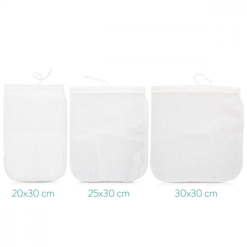 Punga pentru lapte organic de migdale Navaris, Reutilizabila, 20 x 30 cm, 44348.01