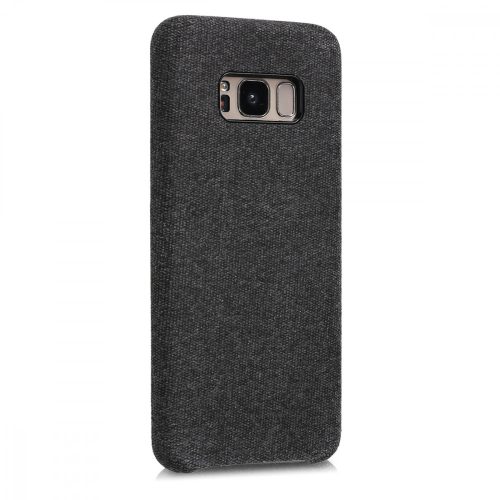 Husa pentru Samsung Galaxy S8, Textil, Gri, 43487.19