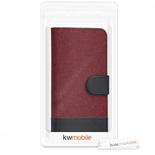 Husa pentru Xiaomi Redmi 5A, Textil, Rosu, 43842.20