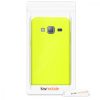 Husa pentru Samsung Galaxy J3 (2016), Silicon, Galben, 45181.75