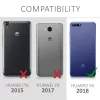 Husa pentru Huawei Y6 (2018), Silicon, Gold, 45286.01
