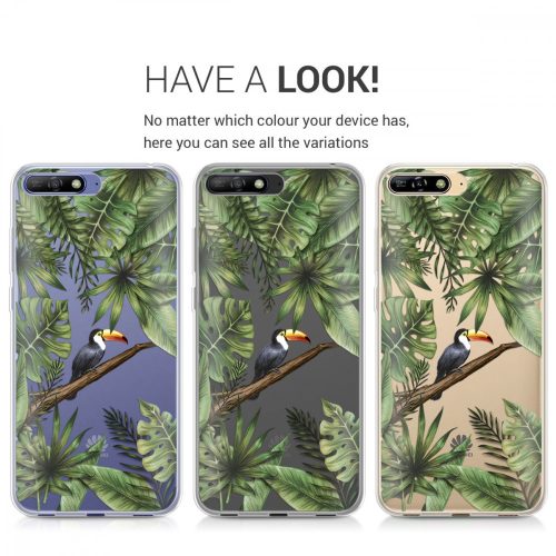 Husa pentru Huawei Y6 (2018), Silicon, Verde, 45413.03