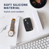 Husa Cheie Auto pentru Peugeot / Citroen - 2 Butoane, Silicon, Negru, 45652.01