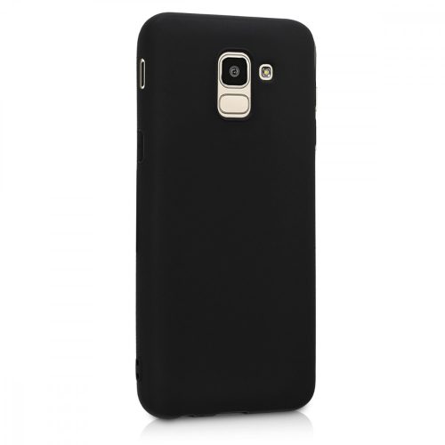 Husa pentru Samsung Galaxy J6, Silicon, Negru, 45796.47