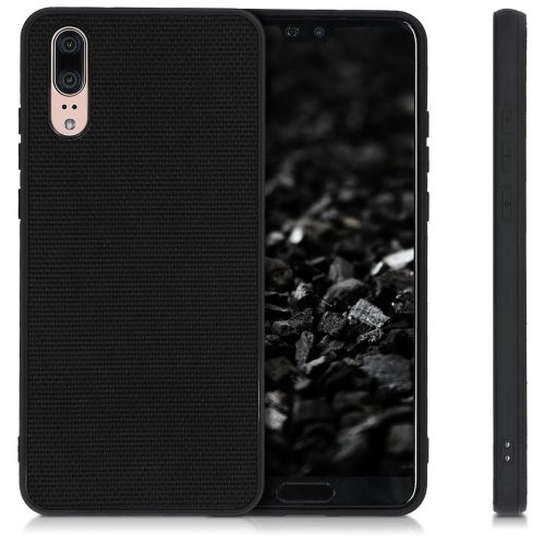 Husa pentru Huawei P20, Nylon, Negru, 45846.01
