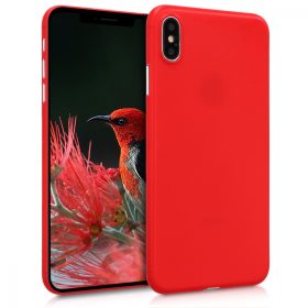   Husa pentru Apple iPhone XS Max, Policarbonat, Rosu, 45951.20