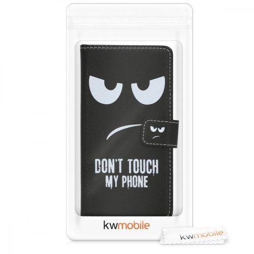 Husa pentru Huawei Y6 (2018), Piele ecologica, Negru, 45923.01