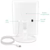 Oglinda Cosmetica cu 3 fete, Iluminare LED, marire 3x, pliabila, 43457.48