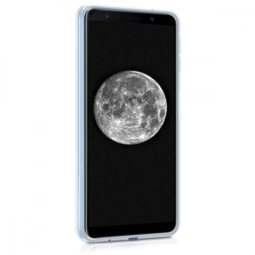 Husa pentru Samsung Galaxy A7 (2018), Silicon, Negru, 46430.02