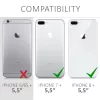 Husa pentru Apple iPhone 8 Plus / iPhone 7 Plus, Silicon, Rose Gold, 39499.89