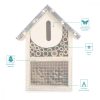Hotel de insecte din lemn, S, 20cm, 46743.1