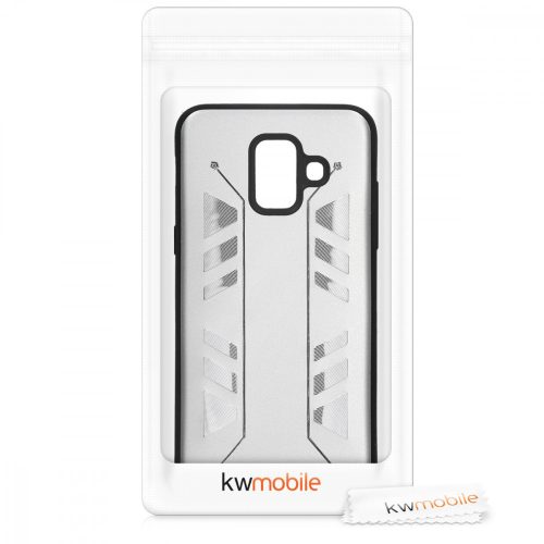 Husa pentru Samsung Galaxy A6 (2018), Aluminiu, Argintiu, 47129.35