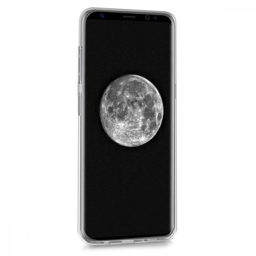 Husa pentru Samsung Galaxy S9, Silicon, Alb, 44092.11