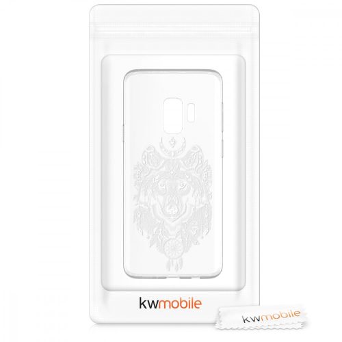 Husa pentru Samsung Galaxy S9, Silicon, Alb, 44092.11